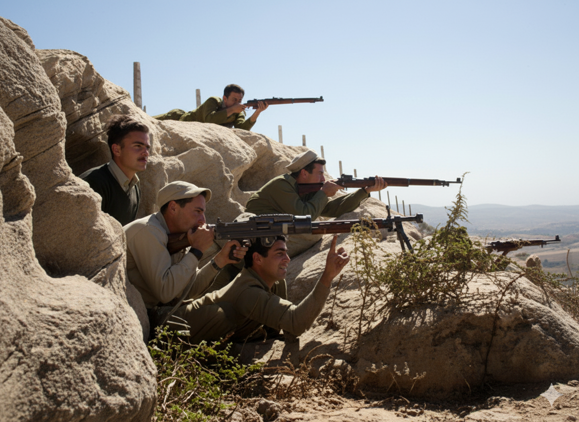 Haganah fighters in 1947
